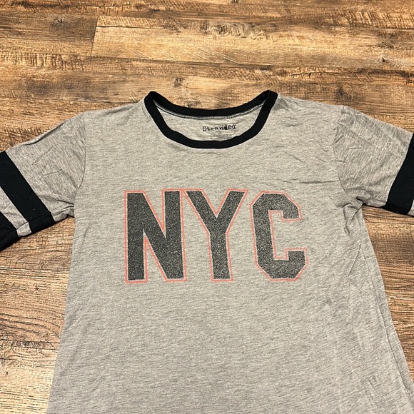 Stranded | NYC Word Graphic T-shirt S - Picture 2 of 5